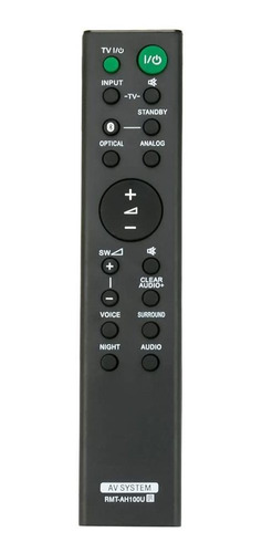 Control Remoto Rmt-ah100u Para Sony Ht-ct180 Sa-ct180 