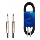 Cable Kwc Neon 103 Plug Plug 6 Mts Para Instrumentos
