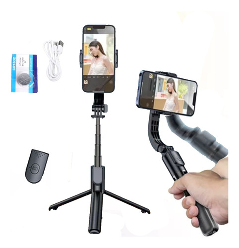 Estabilizador Selfie Stick Con Trípode Para Móvil Celular