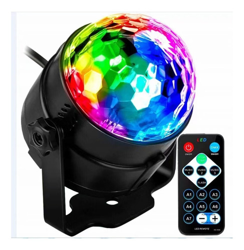 Bola Led Rgb 220v - Mini, Luces Multicolores