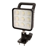 Faro Flood 9 Led Cuadrado Ecco Ew2451 1100 Lumens