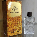 Miniatura Colección Perfum Leonard Eau Fraiche 5ml Vintage O