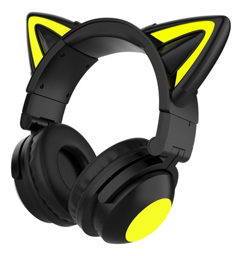 Cat Ear Wireless Bluetooth Headset Earphone Headphones