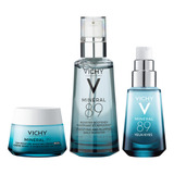 Combo Vichy M89 Crema Rica, Contorno De Ojos Y Booster 50 Ml