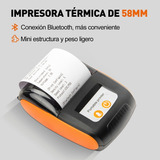 Impresora Portátil Simple Función Easytime 210 Naranja 110v/240v 210