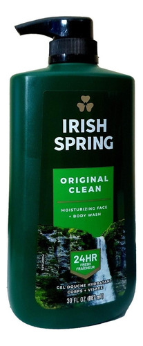 Jabón Líquido Irish Spring Moisture Blast Body Wash Dispensador