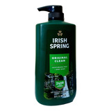 Jabón Líquido Irish Spring Moisture Blast Body Wash Dispensador