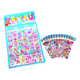 60 Muñecas Sticker Juguete Niña Piñata Bolo Premio Infantil