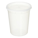 Yw 5937 50 Juegos 32oz Plastico Sopa/recipiente De Alimentos