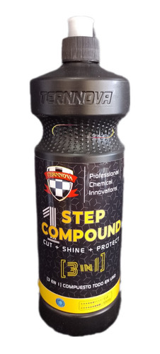 1 Step Compound 3 En 1 Ternnova 500ml Tecnopaint Detailing