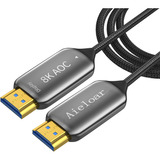 Aieloar Cable De Fibra Óptica Hdmi 2.1 Dynamic Hdr 10, Earc,