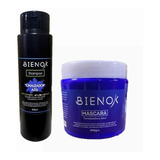 Shampoo Azul + Crema Azul Bienok