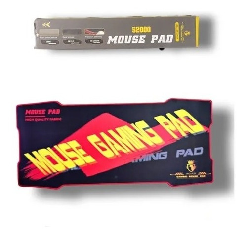Mouse Pad Gamer Diseño Xl 90x40cm Antideslizante Cosido /r&r