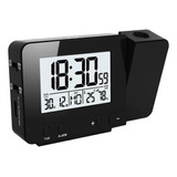 Despertador Digital Reloj Alarma Proyector Luz Dia Temp Hum