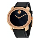 Reloj Movado 3600376 Cuero Negro Unisex