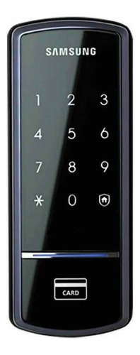 Fechadura Digital Samsung Shs-1321 Cor Preto