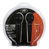 Peavey Pvi 100 - Paquete De 2 Micrófonos Dinámicos Cardioide