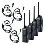 22 Rádio Comunicador Intelbras Uhf Rc3002 C/ Fones De Ouvido