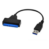 Adaptador Usb 3.0 A Sata 22 Pines Discos Rígidos Ssd Datos