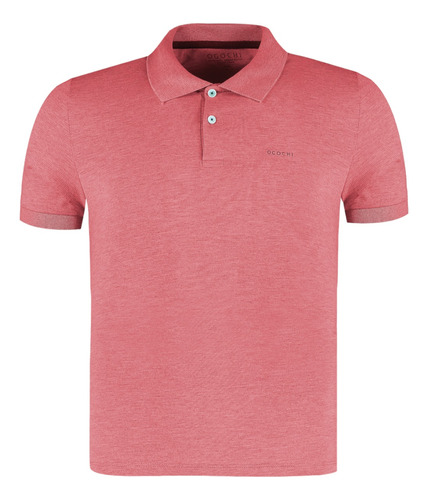 Camisa Polo Ogochi Casual Slim Fio Tinto Passa Fácil