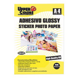 Papel Fotográfico Adhesivo Glossy A4 115 Gr.x5 Remas Con Iva