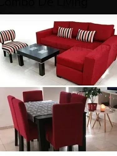 Combo Completo Living Y Comedor 