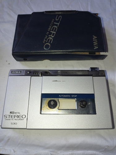 Walkman Grabador Aiwa Tp-s30 Made In Japan De Metal No Sony 