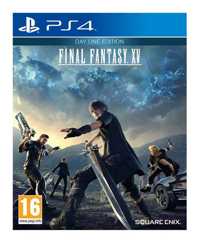 Mídia Física Final Fantasy Xv Day One Edition Ps4 Promoção