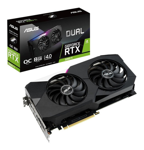 Placa De Vídeo Nvidia Asus  Dual Geforce Rtx 3060 Ti 8gb