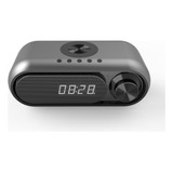 Altavoz Bluetooth Led Reloj Digital Sonido Multifuncional