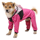 Ropa Impermeable Transparente Para Perros Mascota