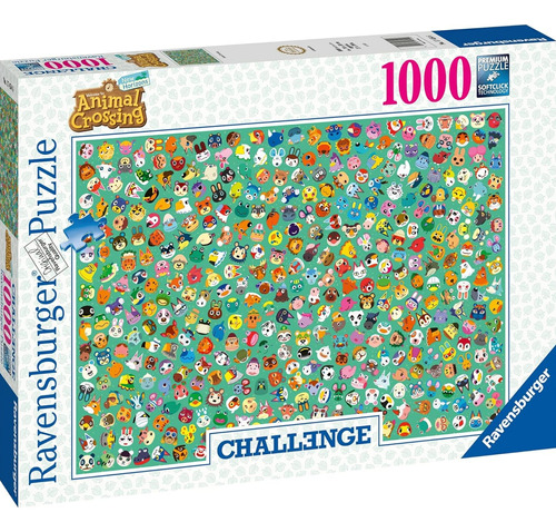 Rompecabezas 1000 Challenge: Animal Crossing Ravensburger