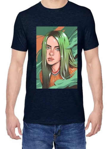 Comoda Playera Dama Billie Eilish O Dua Lipa Diseño Cool