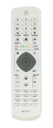 Control Remoto Tv Lcd/led Philips Smart 3d Blanco