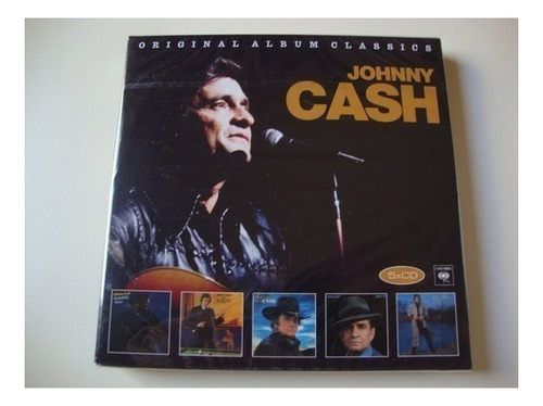 Box 5cd - Johnny Cash - Original Album Classics - Import,lac
