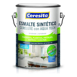 Esmalte Sintético Ceresita Aquatech Galón Colores Outlet 