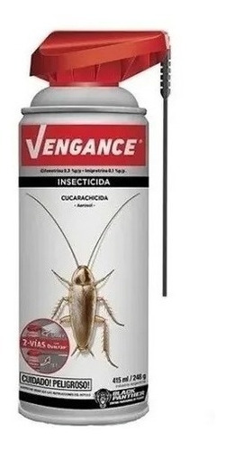 Insectisida Vengance X 415 Cc Cucaracha Araña Hormigas