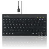 Teclado Perixx Periboard-426 Mini Usb/negro