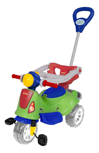 Carrinho De Passeio Pedal Infantil Triciclo Avespa Maral