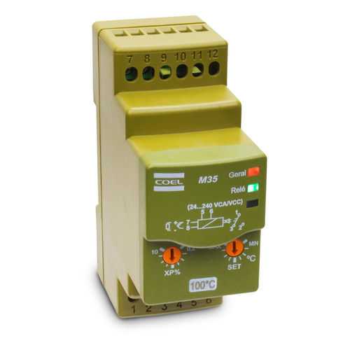 Controlador De Temperatura Analógico Coel M35 P/sensor Pt100
