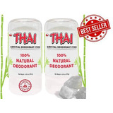 Kit 2x Desodorante Bastão Crystal Thai 120g