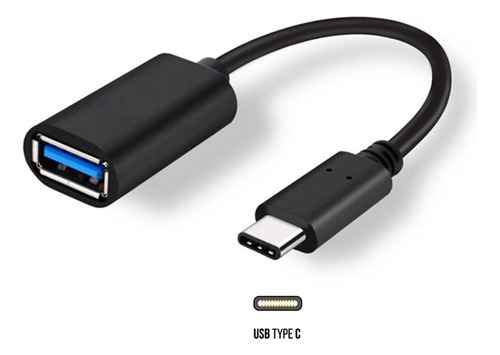 Adaptador Cabo Otg Usb 3.0 Type-c Para Celulares Tablets