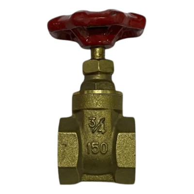 Válvula Compuerta De Bronce Roscable Latyn 19mm. 3\u002F4 | Meses sin interés