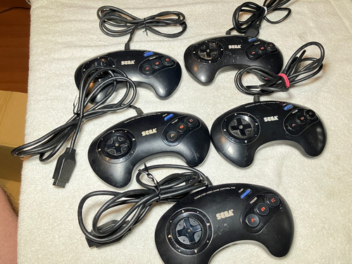 Controle Original Megadrive 3 Botoes Sj-3500 Japones