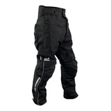 Pantalon Para Motociclista Con Protecciones