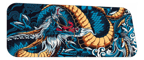 Mousepad Extra Grande Dragão Japonês 90x40 Personalizado