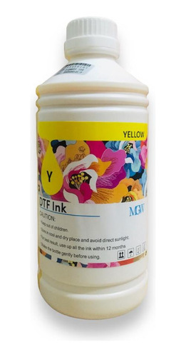 Tintas Para Impresión Dtf Amarillo/yellow 1000 Ml