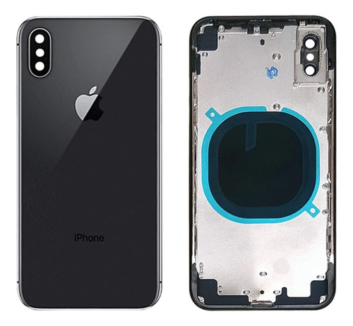 Back Cover Original Completo iPhone X + Botones Laterales