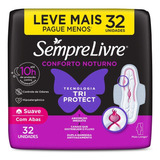 Absorvente Sempre Livre Adapt Plus Suave C/ 32 Unids C/ Abas