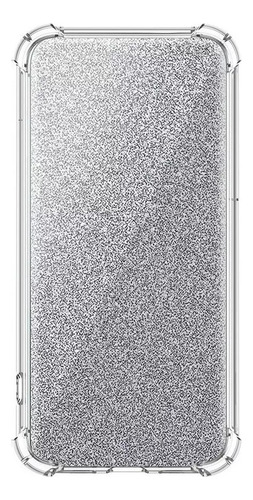 Carcasa Brillo Plateado Para Samsung S10+